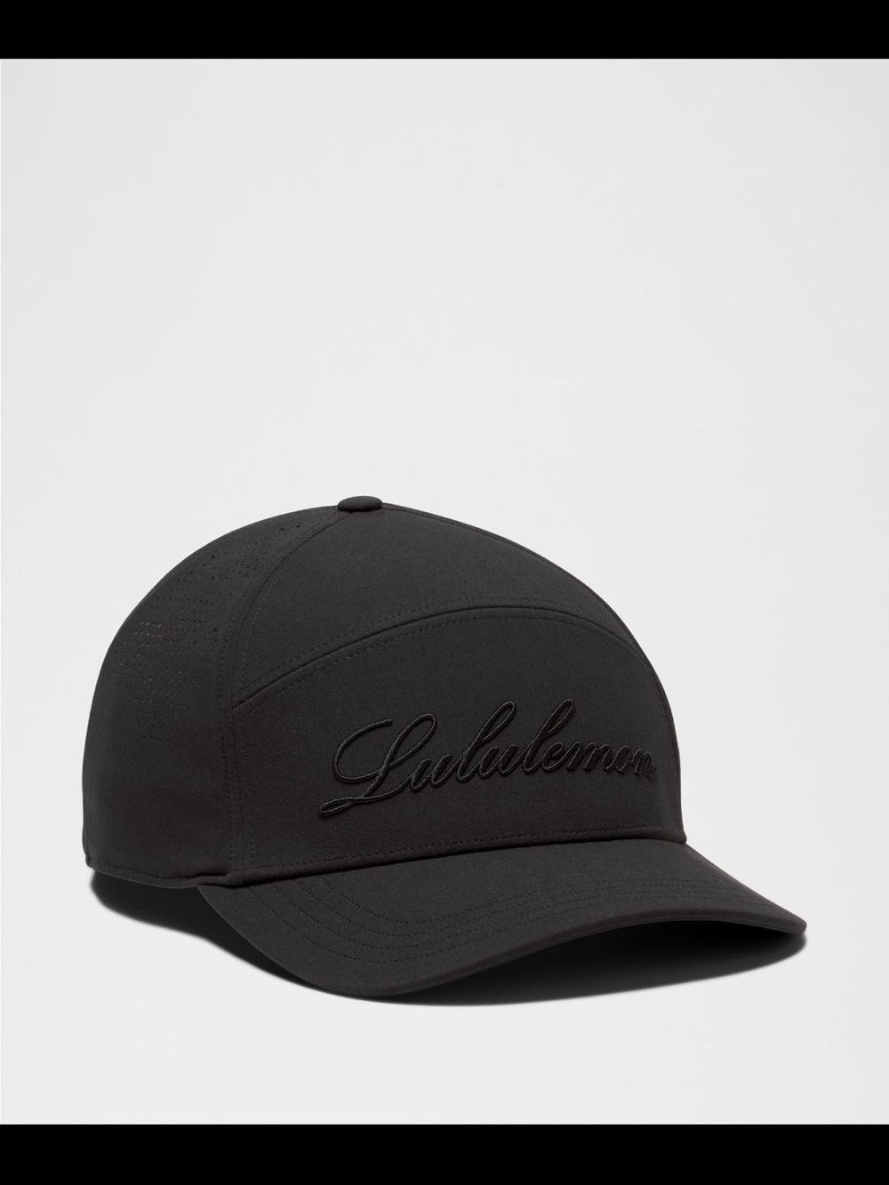 lululemon athletica Black Script Logo Cap